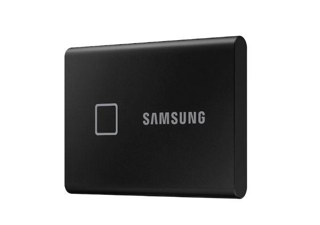 Produktfoto 1 von Samsung Tragbare SSD T7 Touch, Tragbar SSD USB 3.2, 1 TB, Extern, SSD