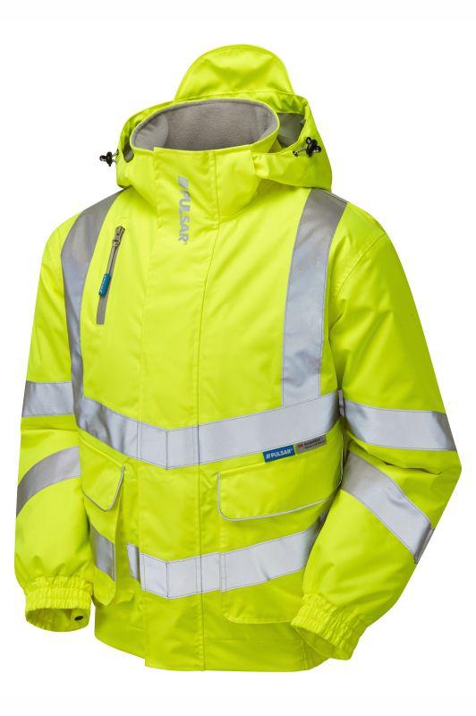 Produktfoto 1 von PULSAR Warnschutzjacke Gelb, Größe XL