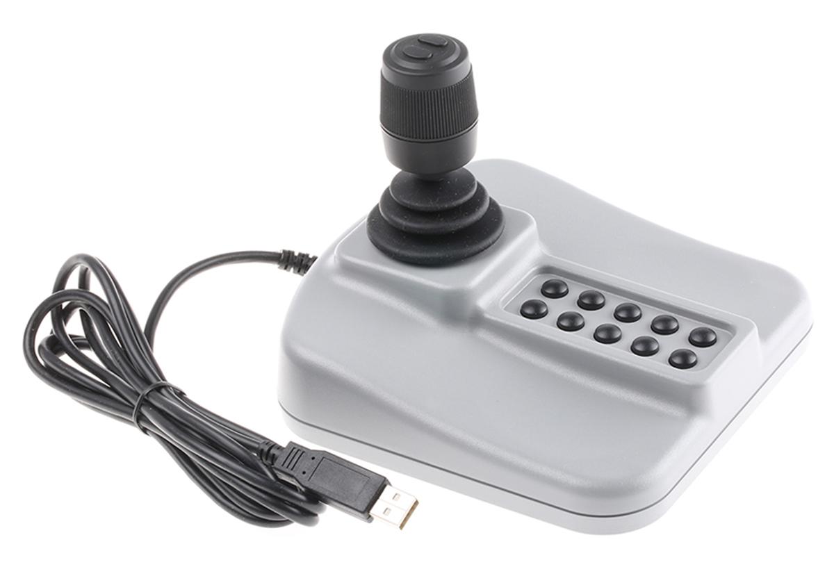 Produktfoto 1 von APEM Desktop-Joystick, 3-Achsen Hall Effekt, 5V / 32 mA Griff Typ Knopf