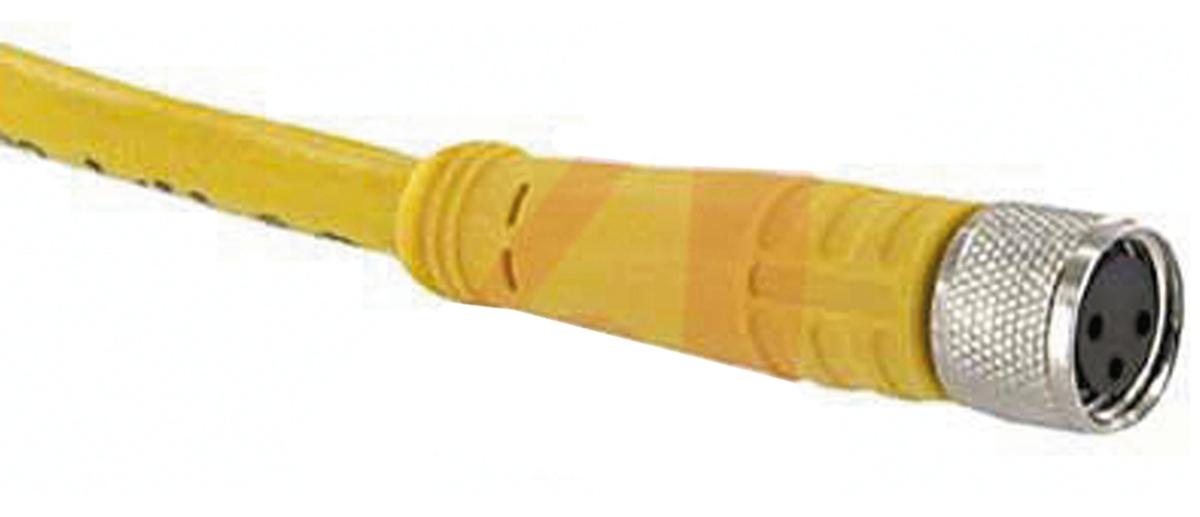 Turck konfektioniertes Sensorkabel 3-adrig Buchse / M8 Stecker, Länge 1m