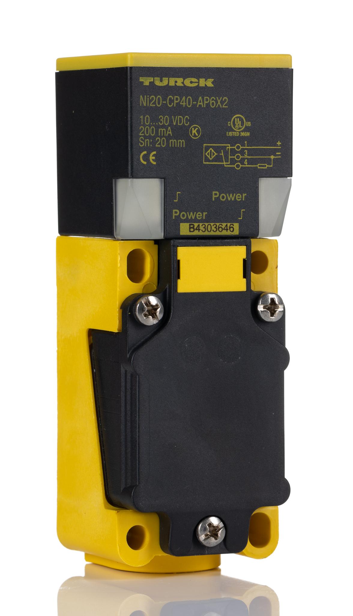 Produktfoto 1 von Turck Näherungssensor PNP 10 → 30 V dc / 200 mA, Kubisch 20 mm, IP67