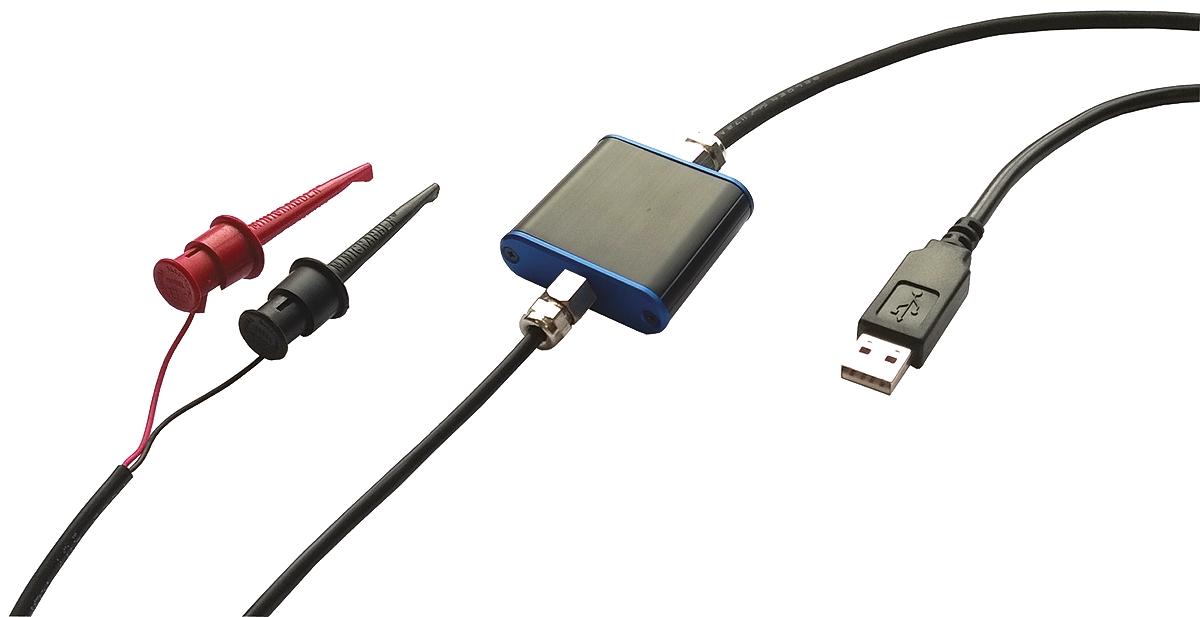 Produktfoto 1 von Calex Infrarot-Temperatursensor, mA Ausgangssignal Ausgang, 240 ms, Über USB, 1m Kabel bis +1000°C, Infrarot