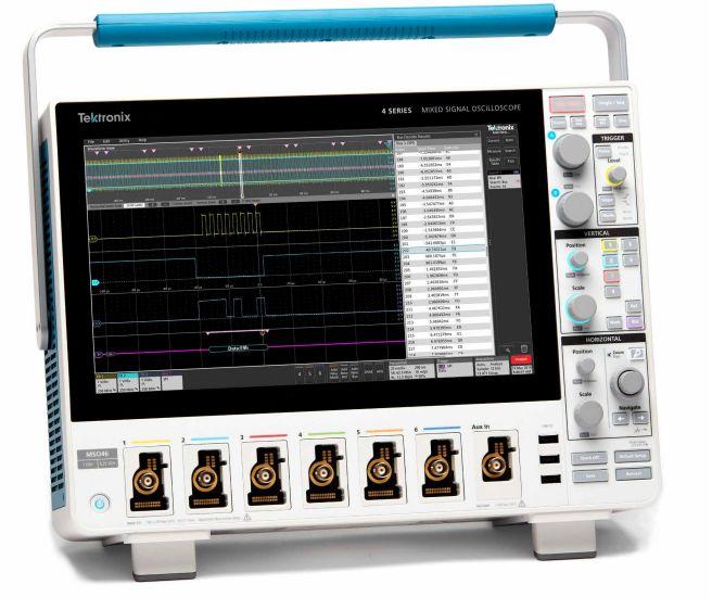 Produktfoto 1 von Tektronix Mixed-Signal Mixed-Signal Oszilloskop 4-Kanal Analog / 32 Digital Analog 1GHz