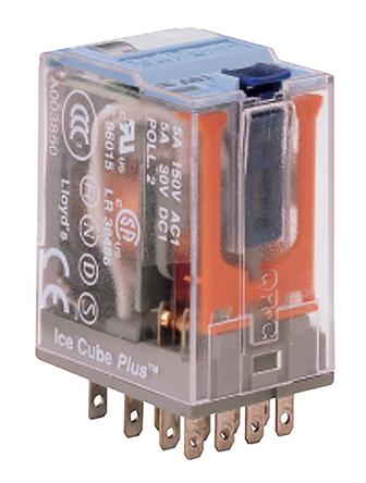 Produktfoto 1 von Turck C9-A41  Monostabiles Relais, Steckrelais 4-poliger Wechsler 5A 24V dc Spule / 1W