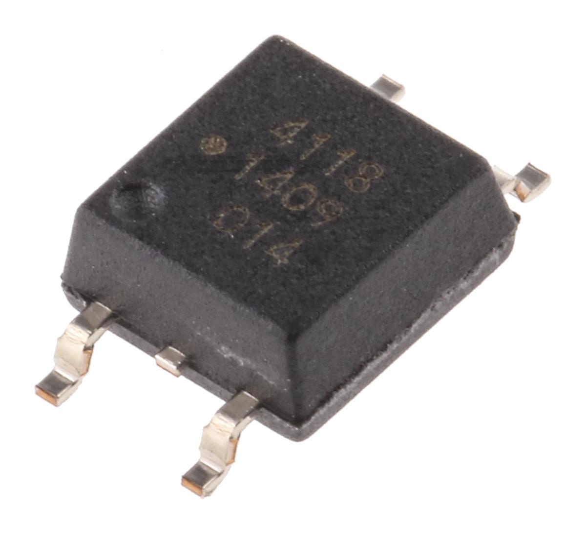 Produktfoto 1 von Broadcom THT Halbleiterrelais, 1-poliger Schließer 400 V / 0.1 A