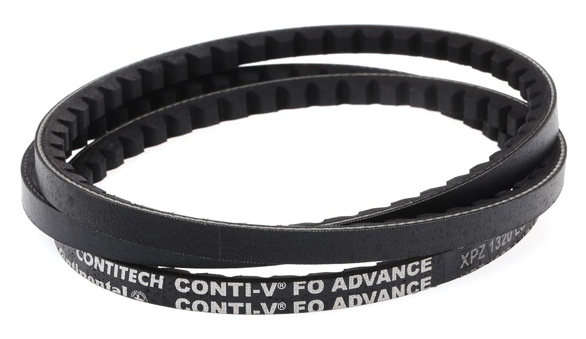 Contitech CONTI FO-Z Gummi Antriebsriemen, XPZ-Profil 9.7mm x 8mm x 1320mm, Scheiben-Ø 50mm