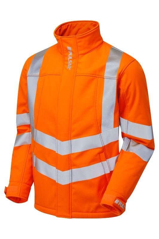 Produktfoto 1 von PULSAR Unisex Warnschutzjacke Reflektierend, winddicht Orange, Größe XXL