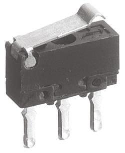 Produktfoto 1 von Panasonic Mikroschalter Rollenhebel simuliert-Betätiger PCB, 500 mA @ 30 V dc, 1-poliger Wechsler 0,29 N -25°C - +80°C