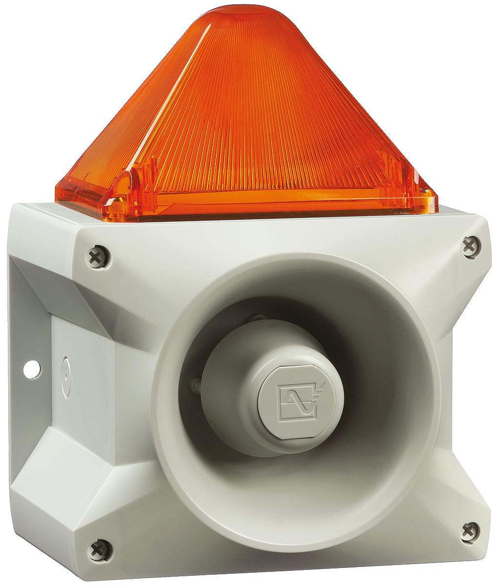 Produktfoto 1 von Pfannenberg PA X 10-10 Xenon Blitz-Licht Alarm-Leuchtmelder Orange, 24 V dc