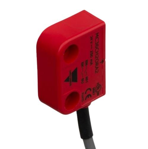 Produktfoto 1 von Carlo Gavazzi MC36C Kabel Sicherheitsschalter aus Kunststoff 12 → 24V ac/dc, Schließer/Öffner, Magnet