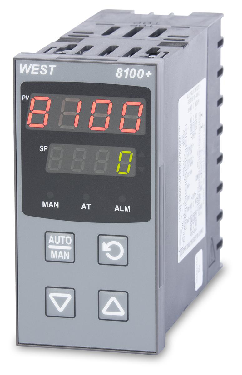 Produktfoto 1 von West Instruments P8100 PID Temperaturregler, 1 x Relais Ausgang, 24 → 48 Vac/dc, 96 x 48mm