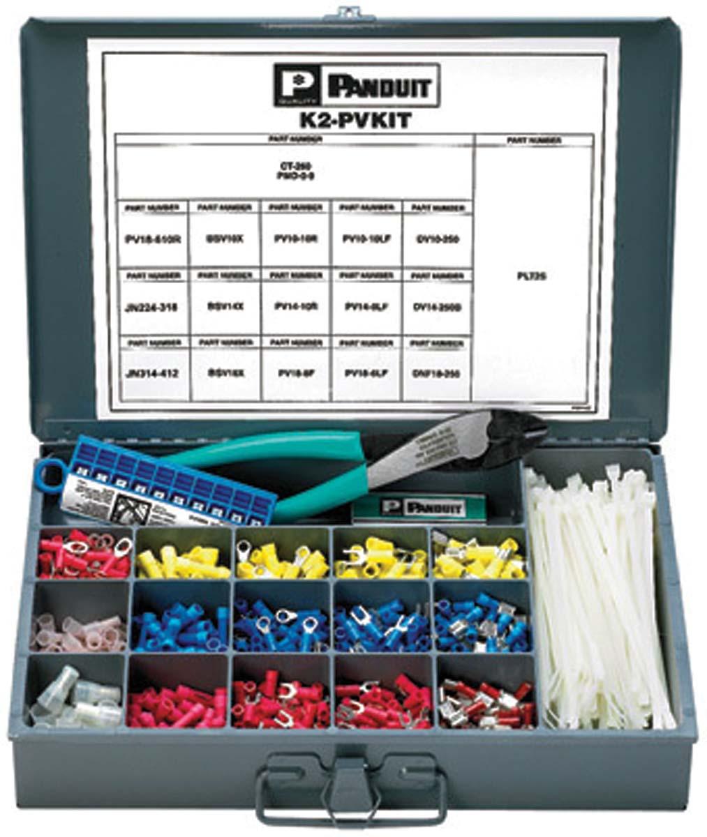 Produktfoto 1 von Panduit Crimp Set Isolierte Anschlussklemmen