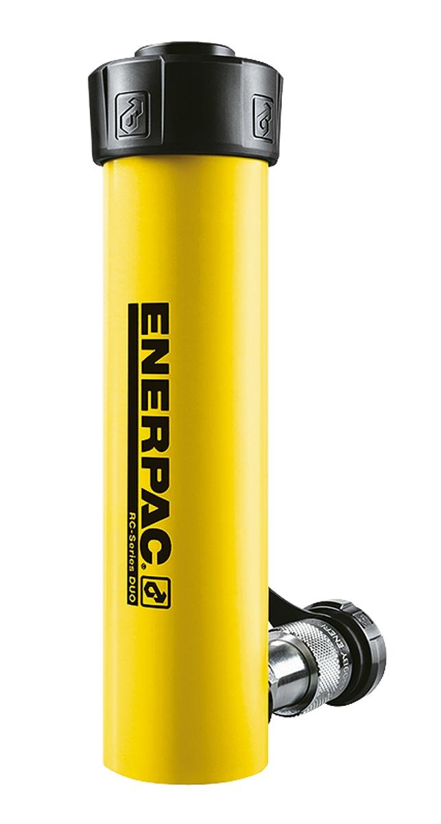 Enerpac RC Universal-Hydraulikzylinder, Einfachbetätigung, Hub 257mm, Hubleistung 10t, eingef.L. 349mm