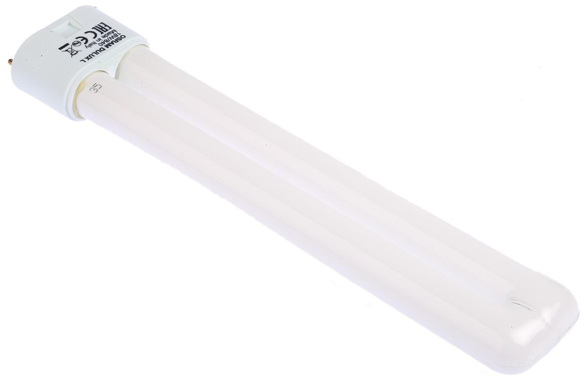 Produktfoto 1 von Osram DULUX 2-Rohr Energiesparlampe, 18 W L. 225 mm, Sockel 2G11 4000K Ø 38mm