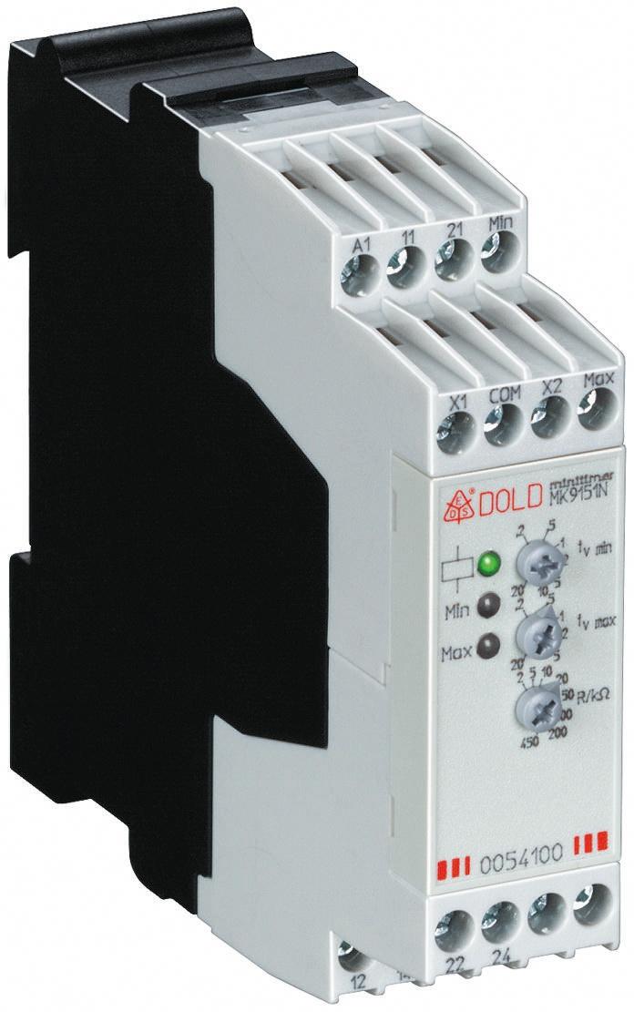 Dold Niveaurelais, DIN-Schienen Montage, U Sonde = 10V ac, 24 VDC