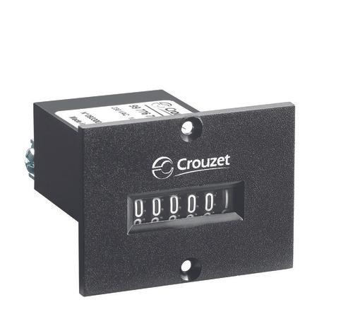 Crouzet Zähler Analog 6-stellig, Impulse, max. 18Hz, 48 V