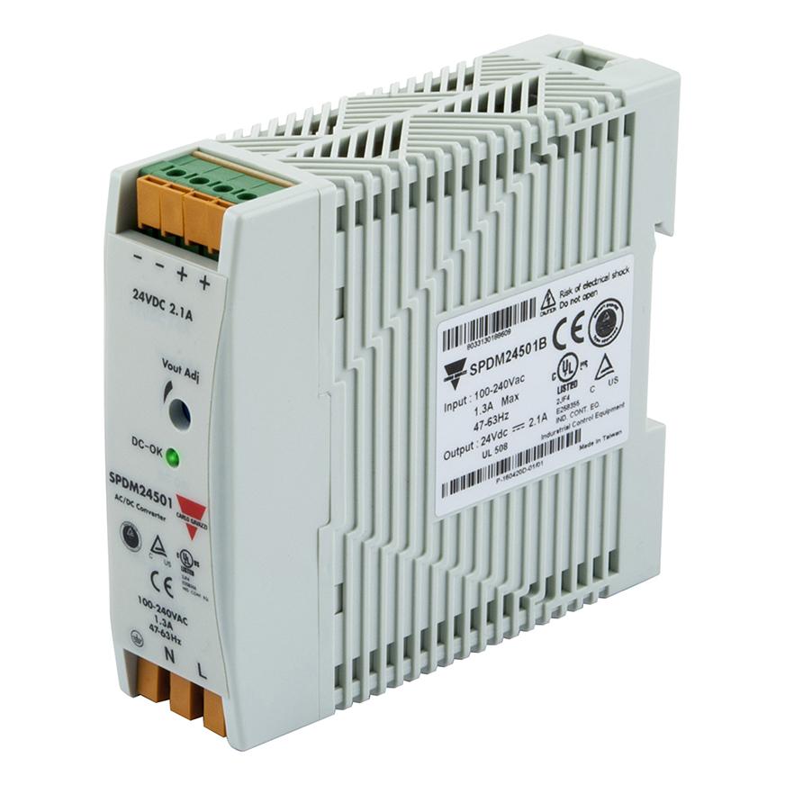 Carlo Gavazzi SPD Switch-Mode DIN-Schienen Netzteil 60W, 90 → 132V ac, 24V dc / 2.5A