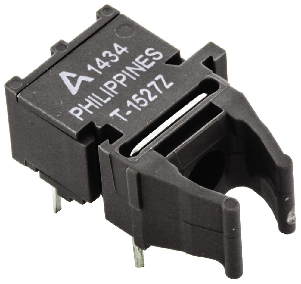 Produktfoto 1 von Broadcom Versatile Link LWL-Sender, 650nm, 12ns, Fallzeit 9ns THT 6-polig 19.6 x 10.4 x 7.71mm