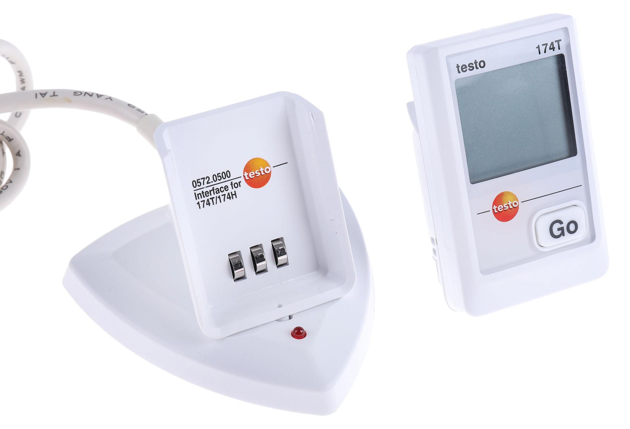 Produktfoto 1 von Testo Temperatur Datenlogger, -30°C → +70°C, Sensor NTC