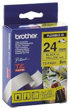 Produktfoto 1 von Brother Beschriftungsband Schwarz für H 101 GB, H 107 B, P-Touch 1000, P-Touch 1005 BTS, P-Touch 1250, P-Touch 900 auf