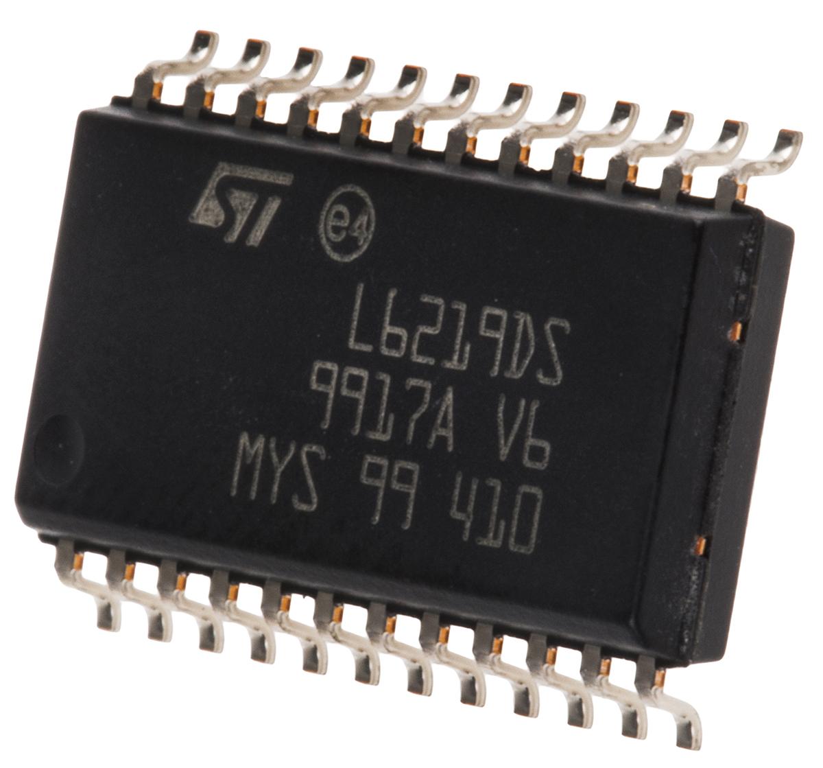 Produktfoto 1 von STMicroelectronics Motor Controller E-L6219DS, 0.75A, SOIC, 24-Pin, Schrittmotor, Zweifach-Vollbrücke