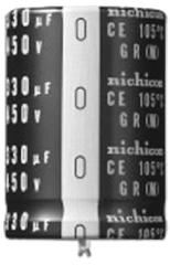 Nichicon GR Snap-In Aluminium-Elektrolyt Kondensator 220μF ±20% / 200V dc, Ø 22mm x 25mm, bis 105°C