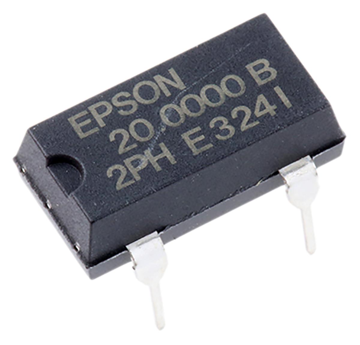 Epson Oszillator,XO, 20MHz, ±50ppm, CMOS, PDIP, 4-Pin, Durchsteckmontage, 13.7 x 6.6 x 5.3mm