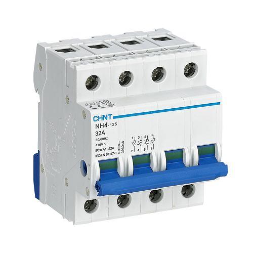 Produktfoto 1 von CHINT Trennschalter 4P-polig 40A DIN-Schiene IP 20