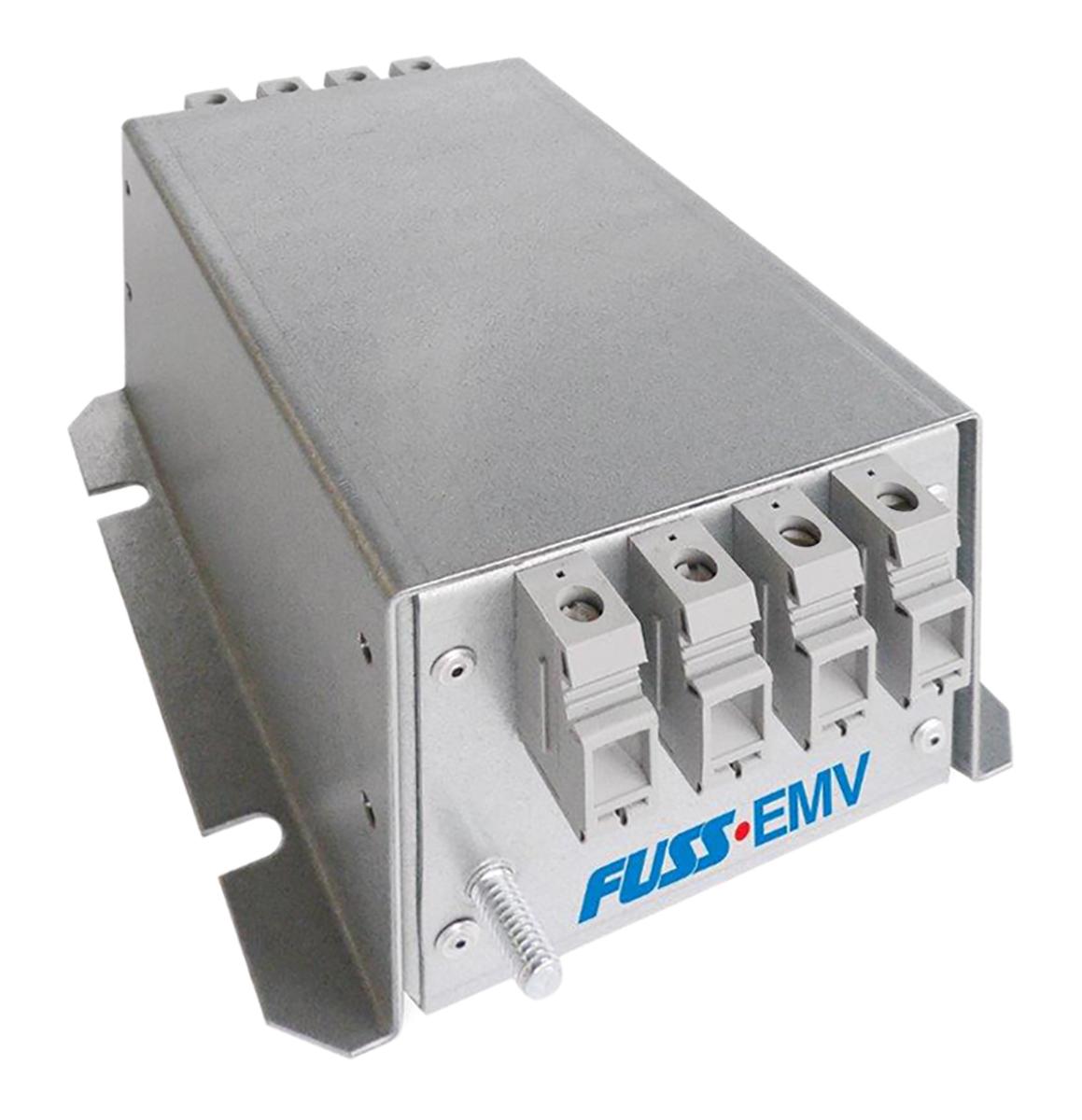 Produktfoto 1 von FUSS-EMV 4F480 EMV-Filter, 3 x 528 V ac, 7A, Frontplattenmontage 4W, Schraub, 3-phasig 4 mA / 50 → 60Hz Two