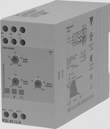 Produktfoto 1 von Carlo Gavazzi RSE Sanftstarter 3-phasig 5,5 kW, 227 → 480 V ac / 12 A