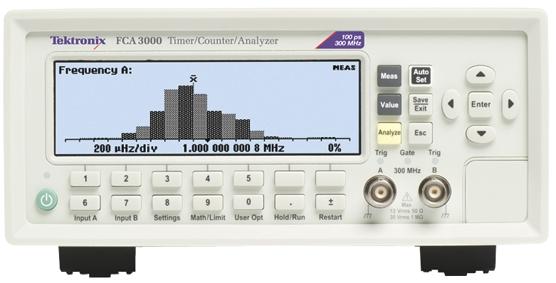 Produktfoto 1 von Tektronix Frequenzzähler 0,001 Hz / 300MHz, 1 MΩ, 50 Ω, BNC, SMA, Typ-N Female