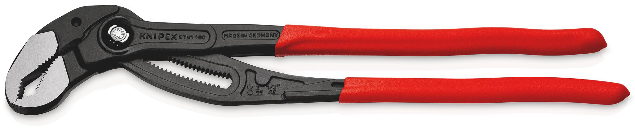 Produktfoto 1 von Knipex Cobra® XL Wasserpumpenzange / Backen 95mm 400 mm