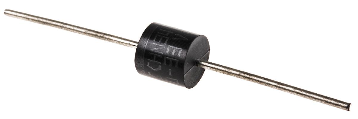 Produktfoto 1 von STMicroelectronics TVS-Diode Uni-Directional Einfach 76V 36.6V min., 2-Pin, THT 33V max R 6