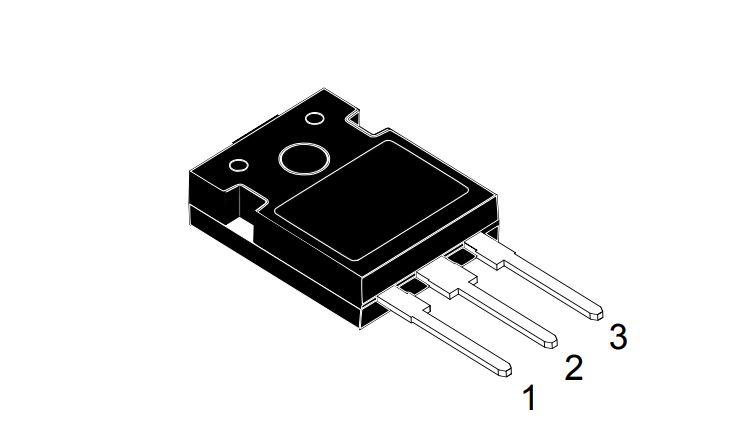 Produktfoto 1 von STMicroelectronics SCTW60N120G2 N-Kanal, THT MOSFET 1200 V / 60 A, 3-Pin Hip247