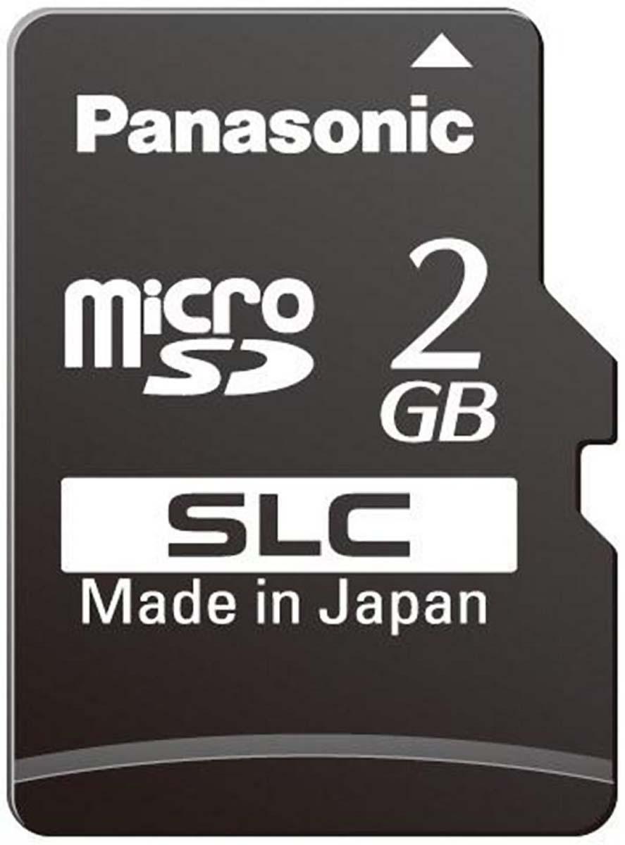 Produktfoto 1 von Panasonic MicroSD Micro SD Karte 2 GB Class 6, SLC