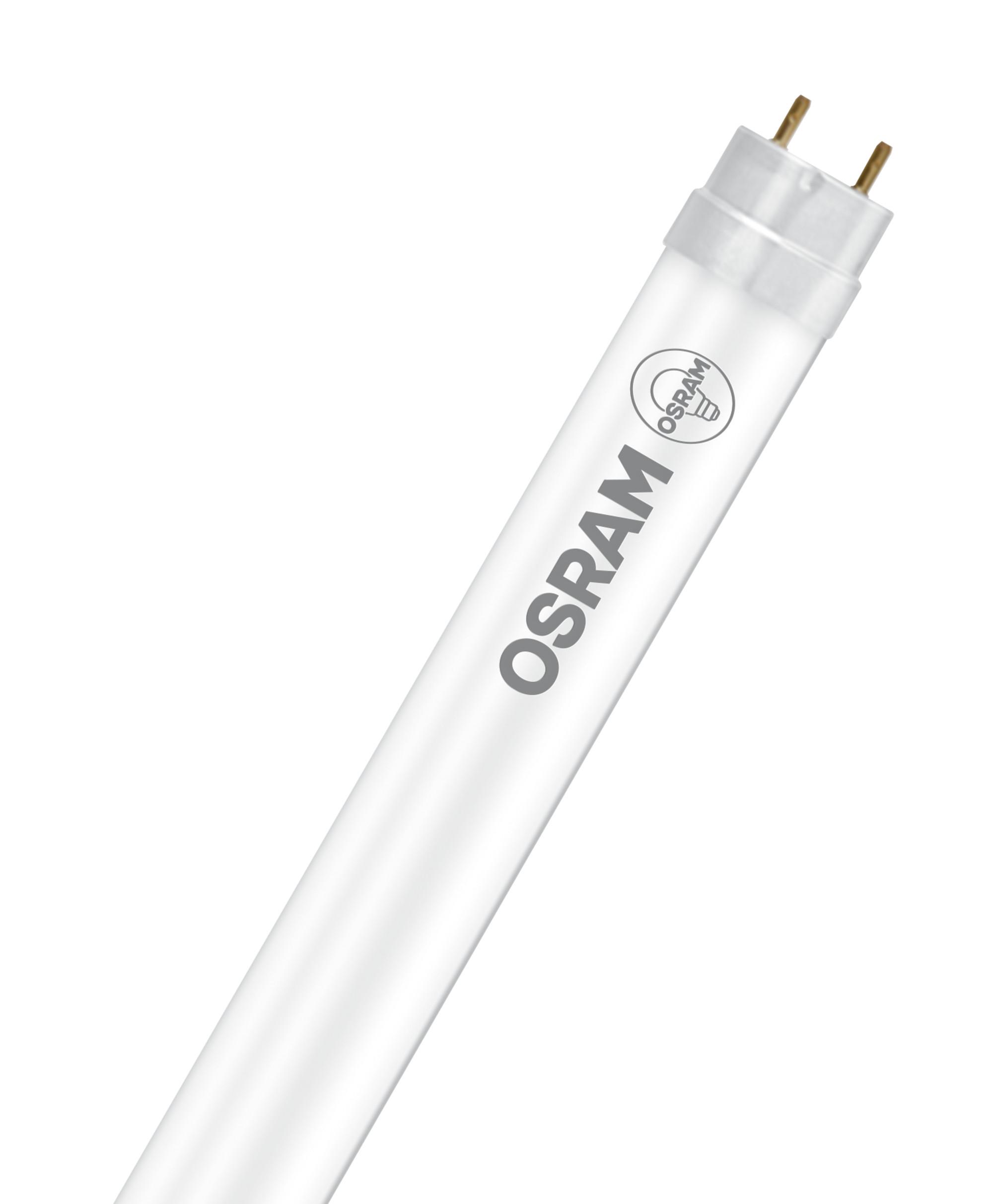 Produktfoto 1 von Osram T8 LED-Leuchtröhre, 220 →240 V ac, 6,6 W / 720 lm, G13-Sockel 18W