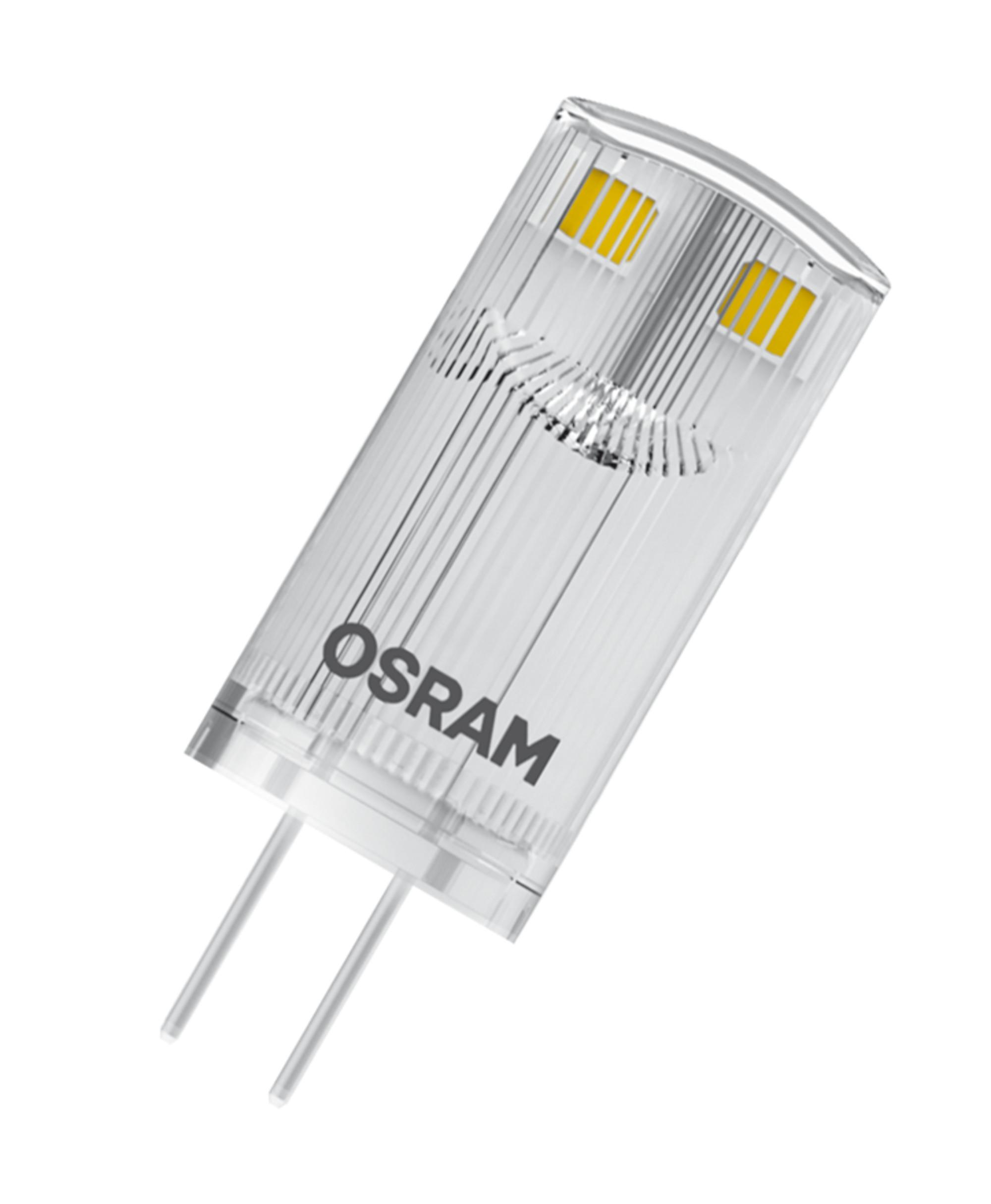 Produktfoto 1 von Osram PARATHOM LED Pin, LED-Reflektorlampe, 900 mW, G4 Sockel, 2700K warmweiß