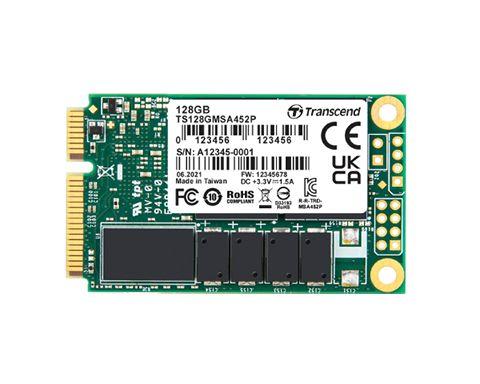 Transcend MSA452T2, mSATA Intern HDD-Festplatte SATA III , TLC, 64 GB, SSD