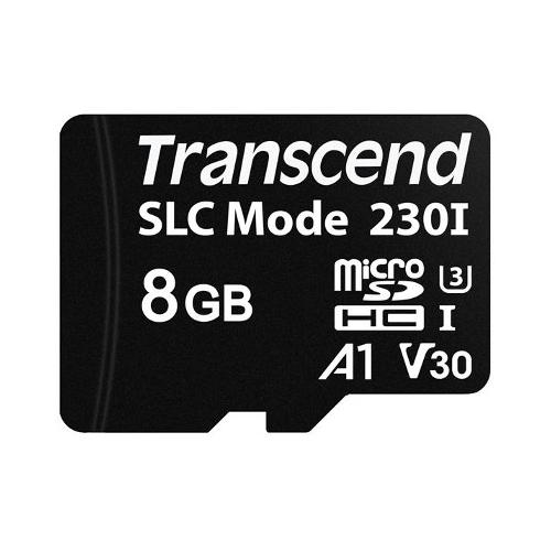 Produktfoto 1 von Transcend Micro SDHC Micro SD Karte 8 GB A1, U3, V30, 3D TLC (SLC mode)