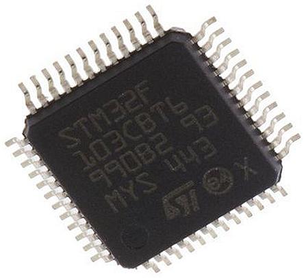 STMicroelectronics Mikrocontroller STM8S STM8 8bit SMD 2048 kB, 32 kB LQFP 48-Pin 24MHz 6 kB RAM