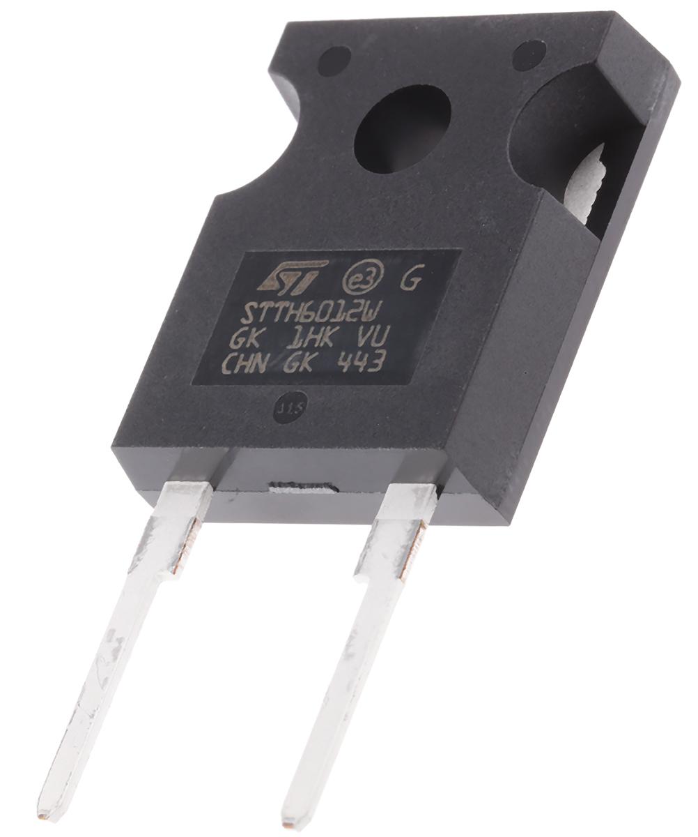 STMicroelectronics THT Diode , 1200V / 60A, 2-Pin DO-247