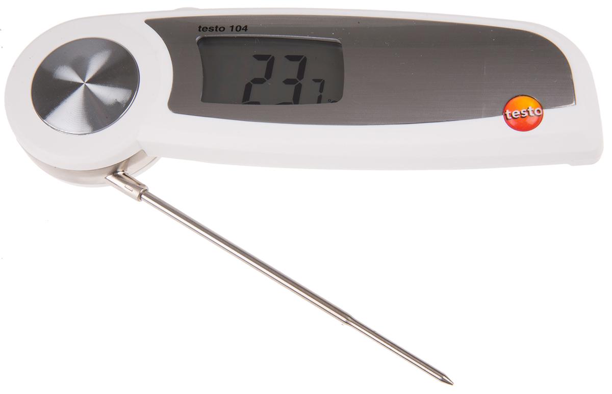 Produktfoto 1 von Testo Temperatursensor, 104, Messfühler, bis +250°C ±0,5 °C max, Messelement Typ Einstech