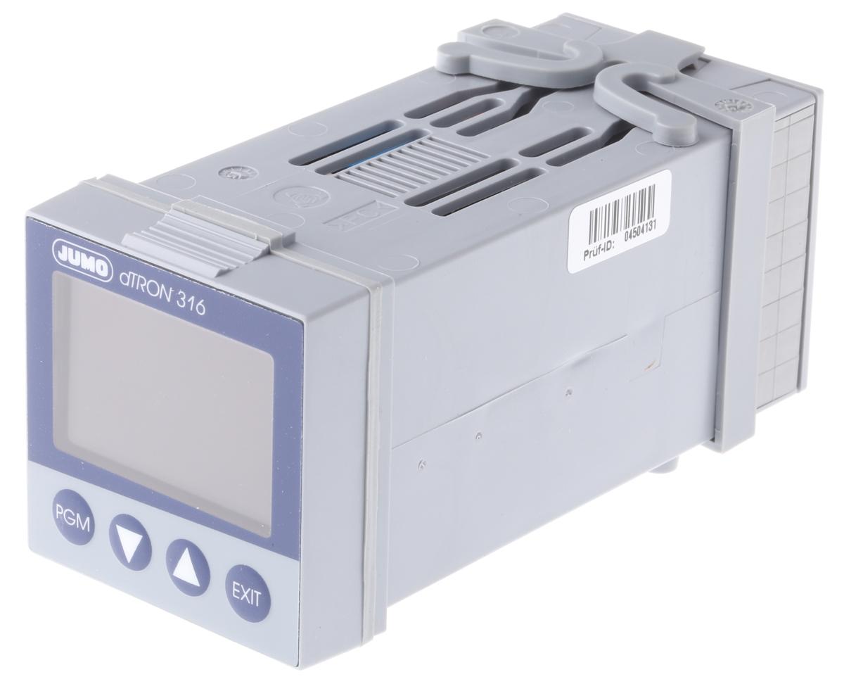 Produktfoto 1 von Jumo dTRON PID Temperaturregler, 4 x Logik, Relais Ausgang/ Universal Eingang, 110 →240 V ac, 48 x 48mm