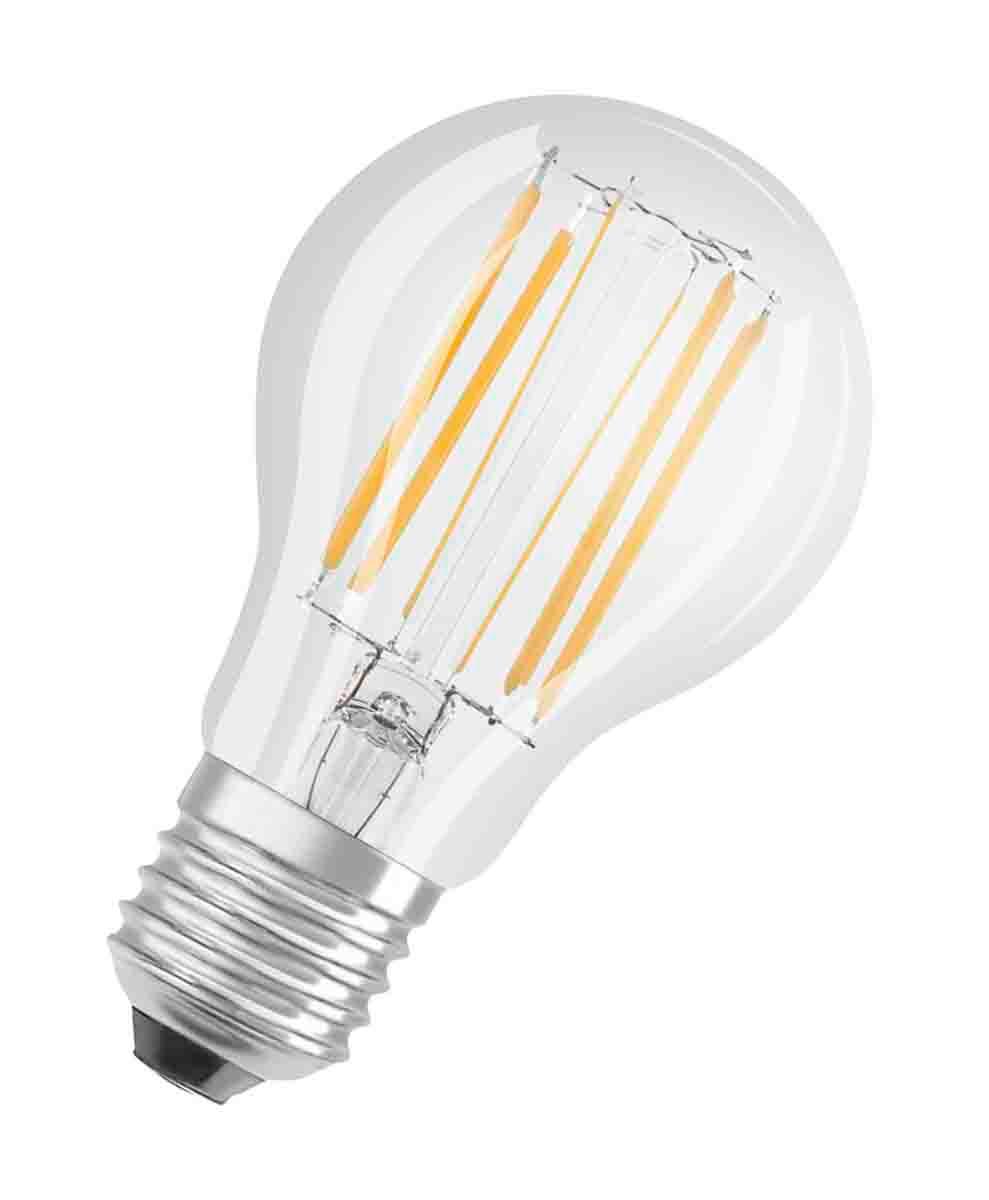 Produktfoto 1 von Osram P CLAS A, LED-Filament, LED-Lampe, Glaskolben, , E, 7,5 W / 230V, 1055 lm, E27 Sockel, 2700K warmweiß