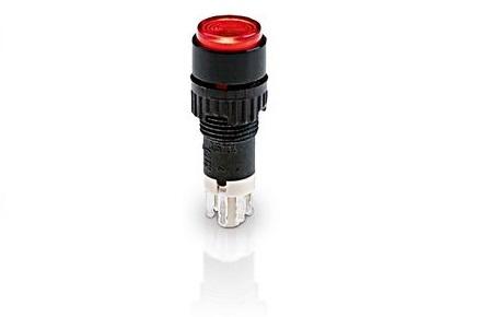 Produktfoto 1 von RAFI Pushbutton Non-illuminated Drucktaster Ø 9.1mm, Gelb Tastend Rund IP 40