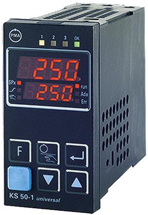 Produktfoto 1 von PMA KS50 PID Temperaturregler, 2 x Relais Ausgang, 90 → 250 Vac, 96 x 48mm