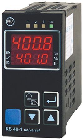 Produktfoto 1 von PMA KS40 PID Temperaturregler, 2 x Relais Ausgang, 18 → 30 Vdc, 24 Vac, 96 x 48mm