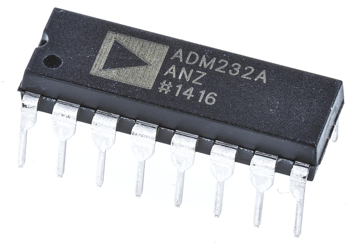 Produktfoto 1 von Analog Devices Leitungstransceiver 16-Pin PDIP