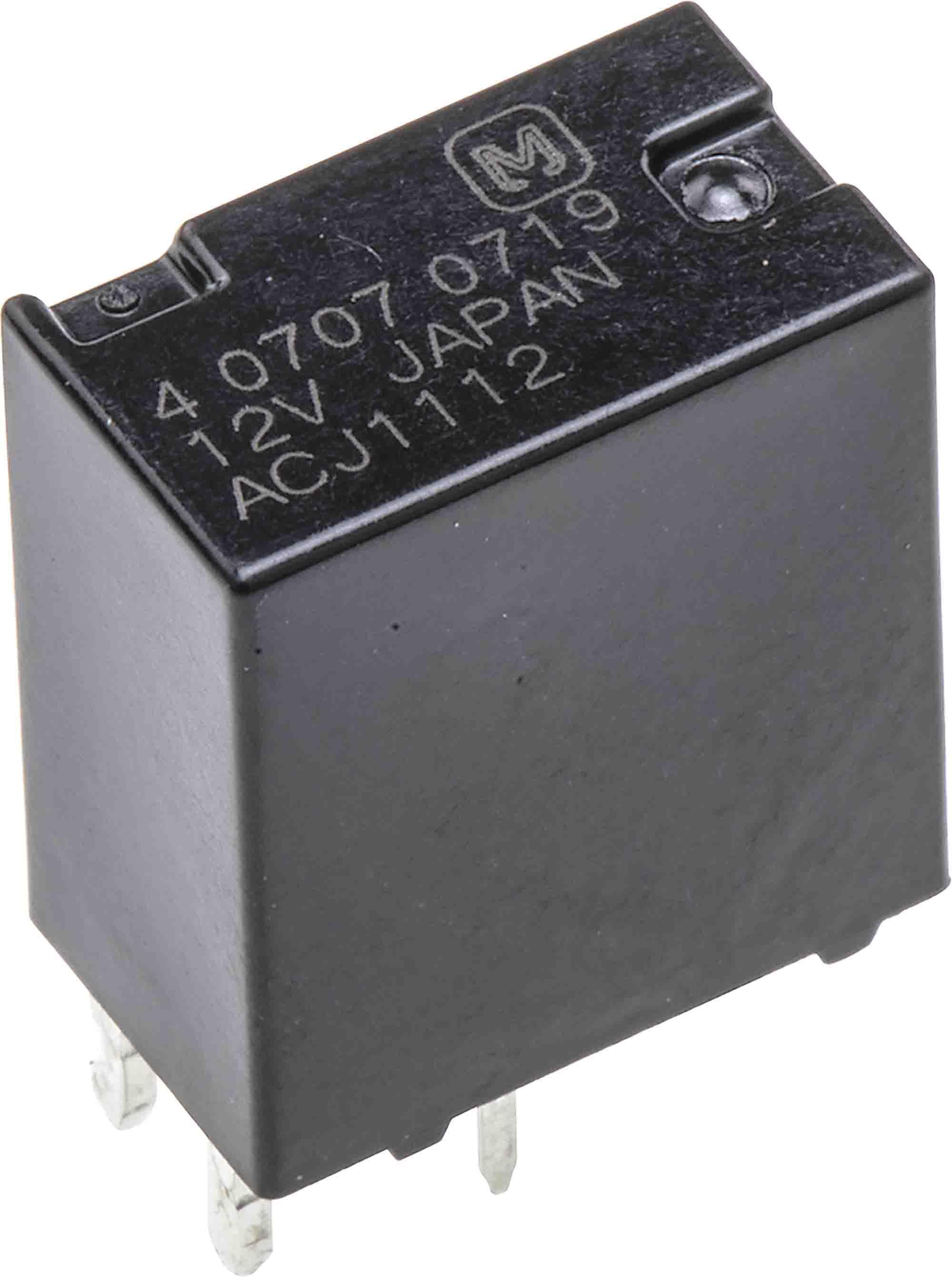 Produktfoto 1 von Panasonic ACJ Kfz-Relais 12V dc 800mW 180Ω 1-poliger Wechsler