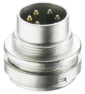 Lumberg SFV M16 DIN-Stecker Gerade 5-polig, 250 V ac / 5A IP40, Lötanschluss Tafelmontage